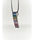 Swarovski 7 chakras pendant