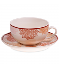 Pink Mandala Mug and Teapot